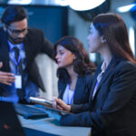 Illustration representing scalable EBITDA improvement across private equity portfolio companies using FinOps and workload consolidation.