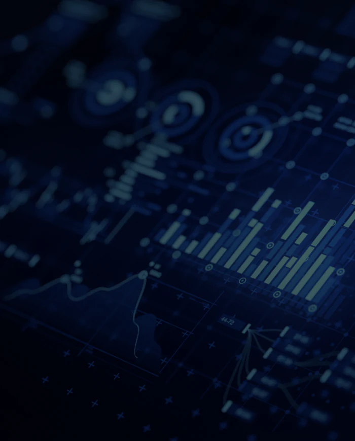 Financial data charts and reports