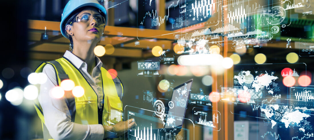 Decision architecture connecting edge computing, enterprise systems, cloud platforms, and AI in modern manufacturing
