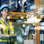 Decision architecture connecting edge computing, enterprise systems, cloud platforms, and AI in modern manufacturing