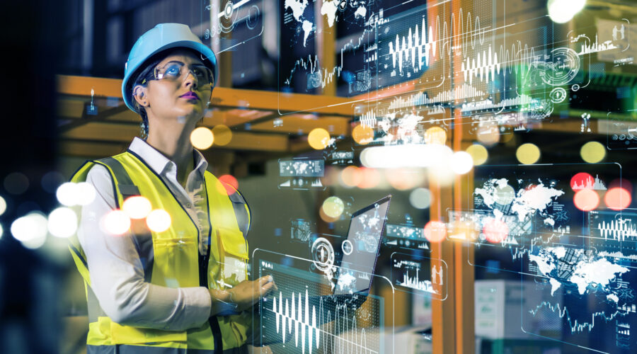 Decision architecture connecting edge computing, enterprise systems, cloud platforms, and AI in modern manufacturing