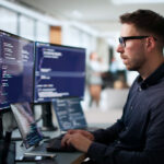 AI system representing operational risk, governance, and reliability in production AI